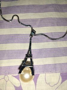 Eiffel Necklace And Bracelet Combo