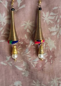Pompom Earrings
