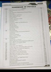 Allen Latest 2025 Edition Handbook