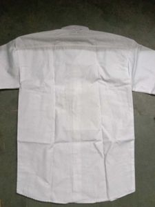 best white pant&amp;shirt combo for students Mens