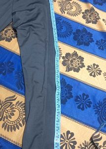 Women Grey Gym Wear Pant Strachble