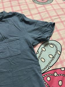 Blue Pocket T-Shirt