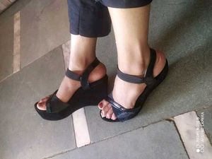 All Sizes Available For Beautiful Black Party Heel