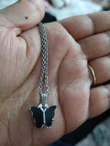Butterfly Pendant Necklace- Brand New