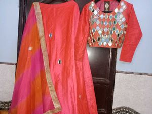 Full Mirror Work Lehenga Choli