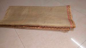 Golden Festive Saree