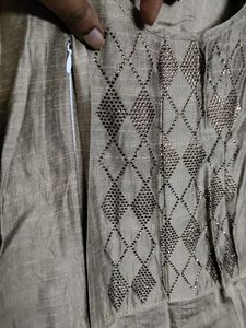 Elegant Olive Green Kurta