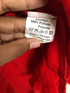 Sahoco Stylish Red Top