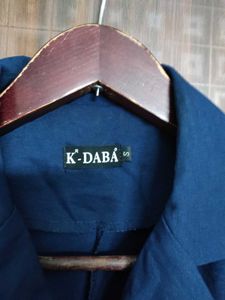 SALE 🛍️ Blue Wrap Top Cum Blazer