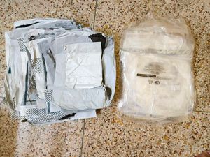 50 Pcs Courier + 30 Transparent Bag