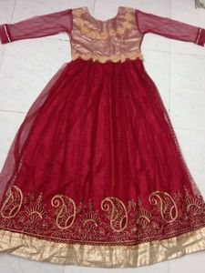 Long Red Frok