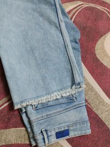Ice Colored Denim-  Straight Fit