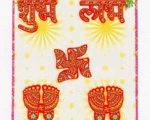 Pooja Sticker