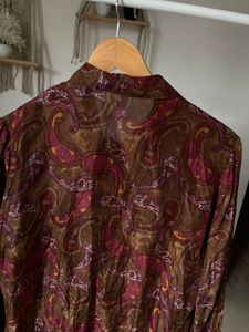 Tie knot Abstract Print Shirt
