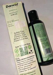 Deewal Moringa Rosemary Hair Oil
