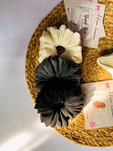 3 Pcs Fluffie Scrunchies