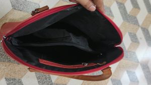 Orange Brand Handbag