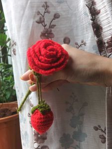 Crochet Rose Flower