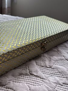 Glittery Gold Box