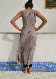 Designer Kurta With Floral Design (Navratri Vibe)