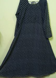 New/Unused Beautiful Black Gown With Dupatta
