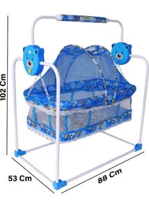 New Baby Cradle jhula with mosquito net