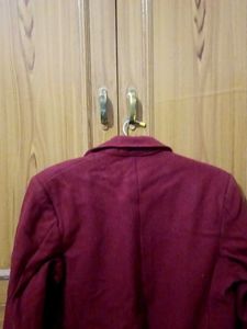 Maroom/ Red Blazer