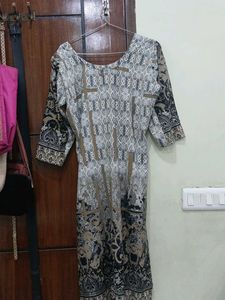 Elegant Printed regular wear kurti