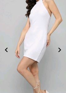 Chic White Mini Dress