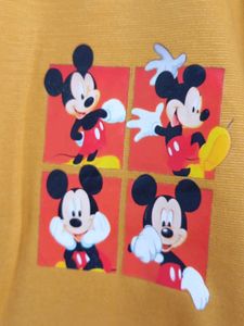 Mickey Mouse Graphic Tee Shirt