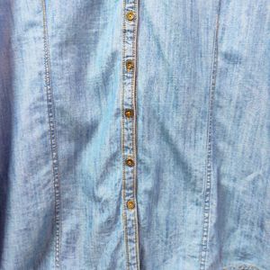 Blue Denim Shirt For Women | Bust 42