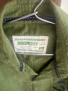 Olive Green Shirt
