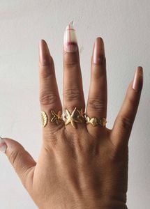 antiternished Gold Beach Rings