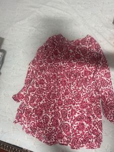 Paisley Print Top