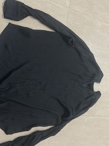 Elegant Black Long Sleeve Top