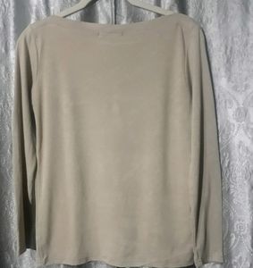 Nude Long sleeve T SHIRT