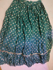 Green Lehenga Choli Set