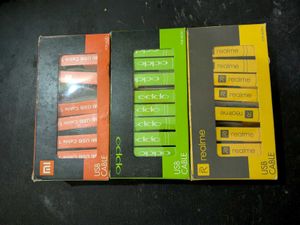 Mobile USB Cables combo pack of 3