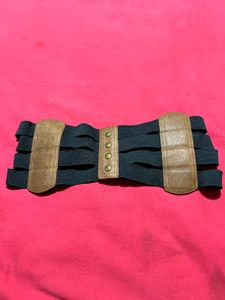 Premium Corset Belt – Black (Size L)