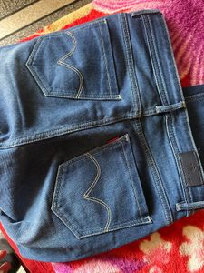 Straight Fit High Rise Jeans