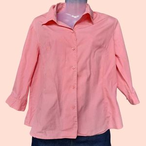 Pink 3/4 Sleeve Shirt