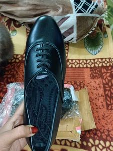 Classic Black Lace-Up Heels