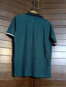 Uniboss Men Green Casual Polo Tshirt