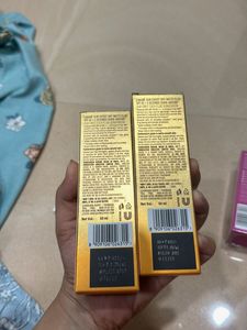 Serum And Sunscreen