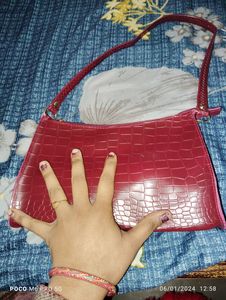 Maroon Slingbag