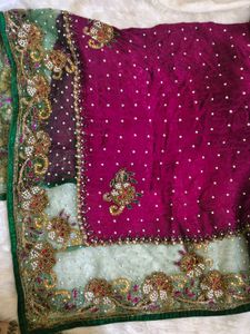 Elegant Embellished Saree