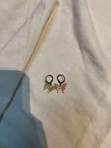 Butterfly Drop Earrings