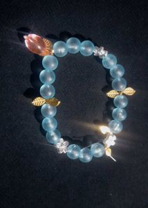 Blue Beaded Bracelet