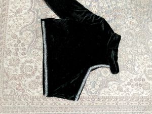 Shein Black One Shoulder Top.