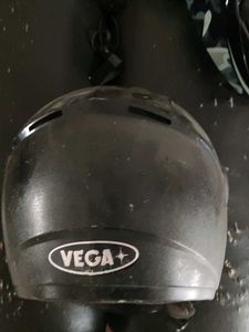 Vega Helmet Used Broken Glass